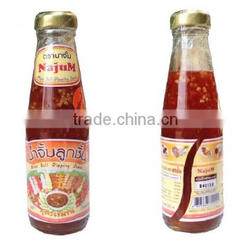 Thai Sweet Chili Sauce Meatball Dipping Sauce With Enrichment of Herbs and Spicies