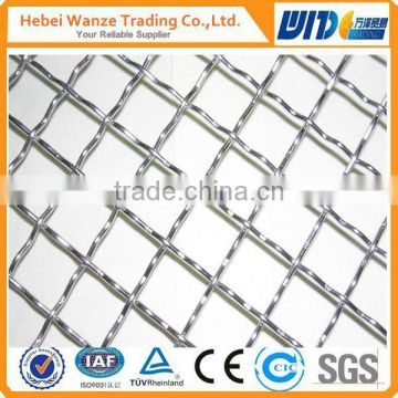 304/201 stainless steel double crimped wire mesh/ Galvanized shale shaker screen/ crimped type wire mesh