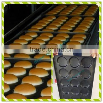 Teflon hamburger tray, plated-aluminum hamburger tray for bakery
