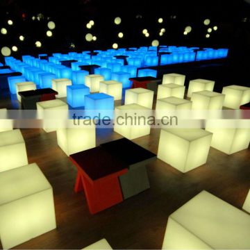 led cube light outdoor /party light/Party & Events furniture/ led cubic chair