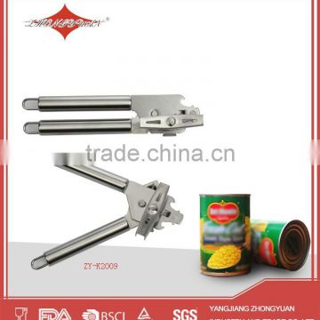 High quality stainless steel can opener and bottle opener