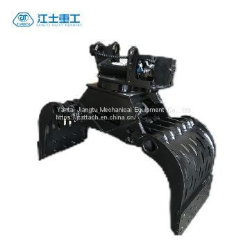 Hydraulic Rotating Demolition Grapple for CAT330 Excavator
