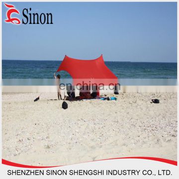 Best selling lycra fabric sand bag beach shade tent products