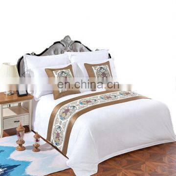 Hotel Linen Bedding Sets Bed Sheets 300 Thread Count 100% Cotton