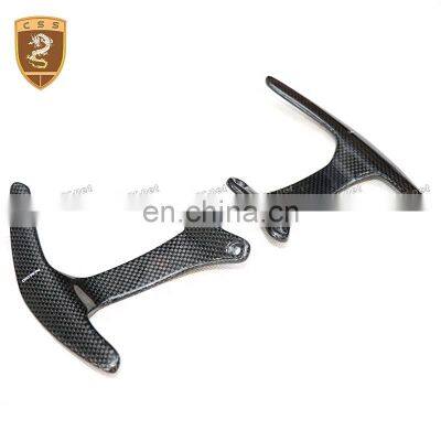 Best Selling Interior Trim Dry Carbon Fiber Shift Paddle For Ferra-ri 488