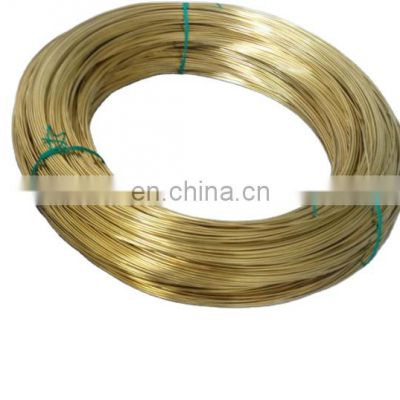 Best seller Shandong brass copper 99.99% wire copper wire bending coil electric wire H62 H63 good price