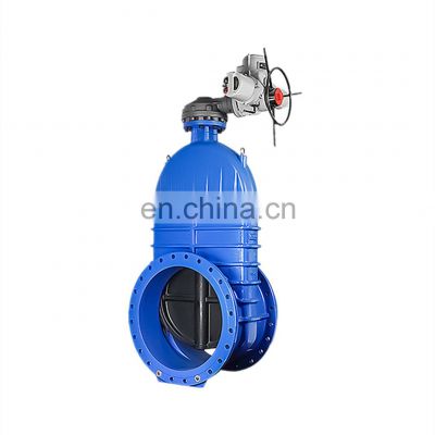 Cast iron resilient seated different type of gate valve