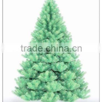 2015 Hot Selling High Quality PE/PVC EVERgreen tree with flock pine needles