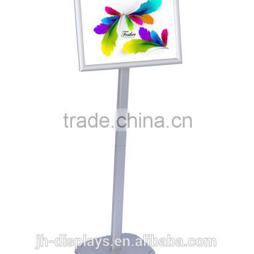 A3, A4 polished display sign stand/menu sign post/snap frame post stand