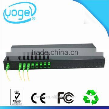 Direct Buy China 19" Standard 1x8 Rack Type Optical Fiber Splitter