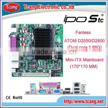 Intel ATOM D2550 LVDS VGA Mini-ITX Mainboard/ motherboard