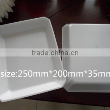 PS foam plastic food grade packaging trays fresh fruit packing tray