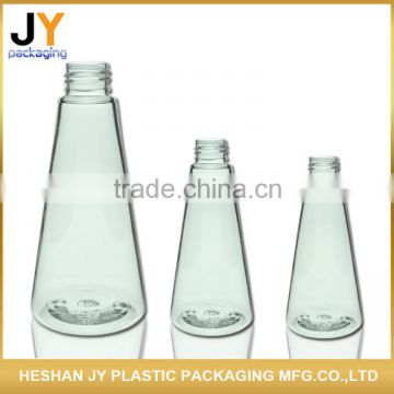 PET Plastic 60ml / 90 ml / 100ml Triangular Bottle with White Screw Caps