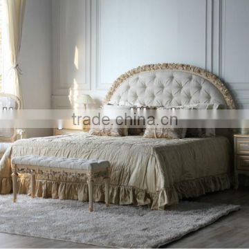 French Style Wooden Bedroom Furniture (1403)