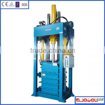 Vertical suitcase type packer clothes and textile compress baler machine