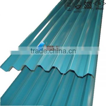 color coated trapezoidal metal wall sheet