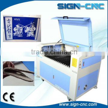SIGN 9060 Cheap Mini rubber stamp laser engraving machine/laser wedding invitation card cutting machine