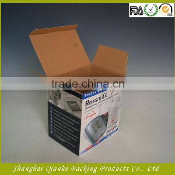 Custom brand computer packaging corrugated box with foam