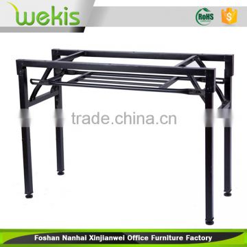 Standard quality folding table steel frame folding table