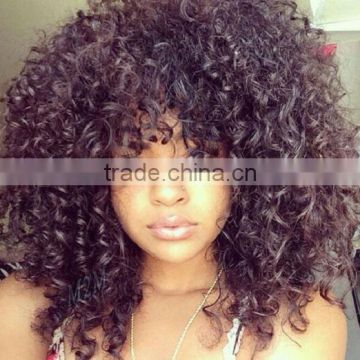 African Synthetic Kinky Afro Hair Extension Weave