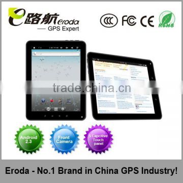 1.2GHZ ,Andriod2.3,8"MID,RK2918,DDR3 512MB,support 3G,WIFI,800*400pixel ,5point touch capacitance screen can support QQ