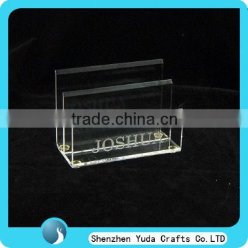 Customize Made Clear Acrylic Book End