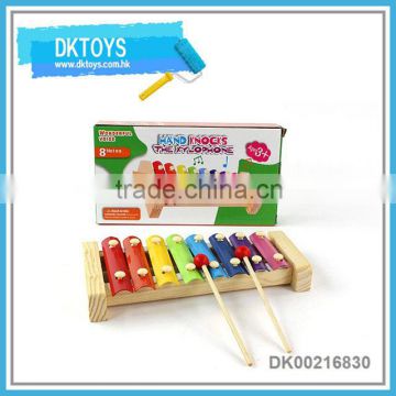 Educational toy instrument wooden knock piano toy