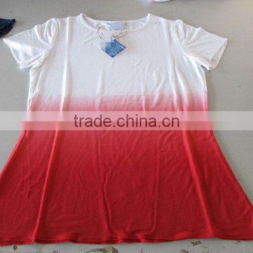 Girls' T-shirts inspection service and quality control in garments