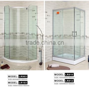 square 6 mm glass shower enclosure shower cabin