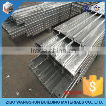 Factory supplier galvanized c type channel, c channel steel price