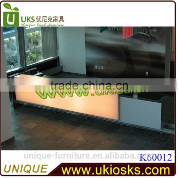 2014 Made in China mobile wooden shop counter design, coffee shop counter design