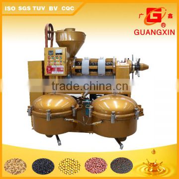 270kg/h automatic sesame oil press with oil filter