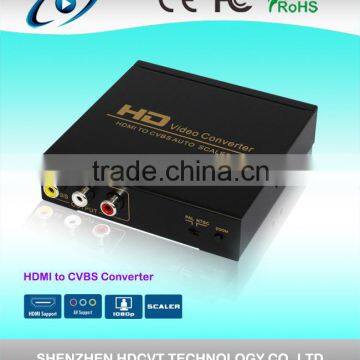 Factory price HDMI to AV Converter Box