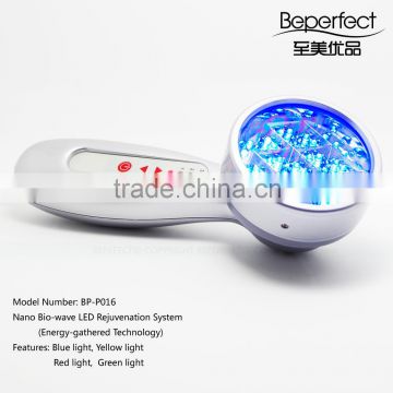 Factory price red yellow blue LED light photon therapy beauty device