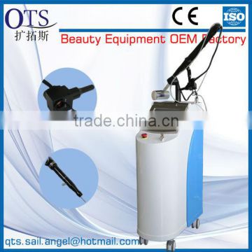 Birth Mark Removal 10600nm RF Fractional Co2 Ultrapulse Medical Flying Shuttle Laser Long Pulse Tattoo Removal Machine