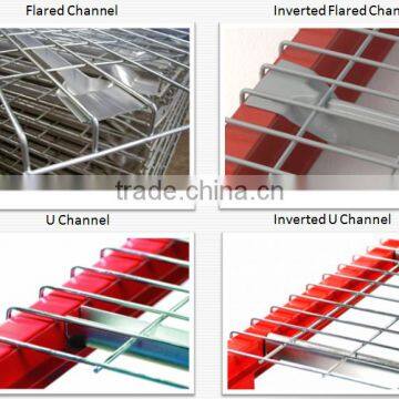 44"*52"pallet rack warehouse channel mesh deck, wire deck