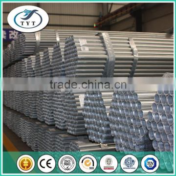 3.75mm thick wall galvanized steel pipe