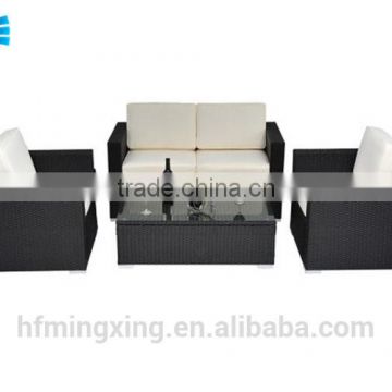 4 piece rattan cafe table and chair set