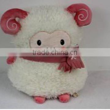cute lamb cushion plush sheep hand warmer