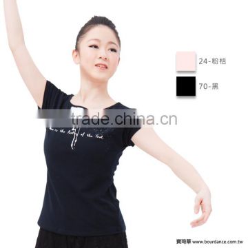Girl ballet T-shirt printing