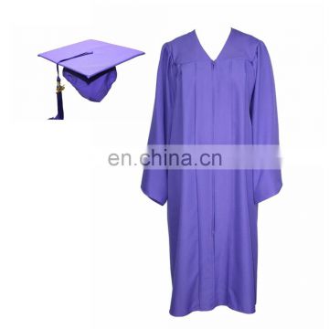 Wholesale Purple graduation caps and gowns