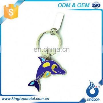 Metal Souvenirs Animal Key Chain Cartoon Characters Chains Fish Holder Keychain