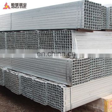ASTM A500 Sch40 Hot Dipped Galvanized Hollow Section Square Tube