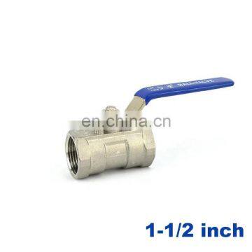 GOGO High quality 1PC Ball valve Stainless steel DN40 Female thread 1 1/2 inch BSP SS304 201 SUS316 2 way Ball Valve