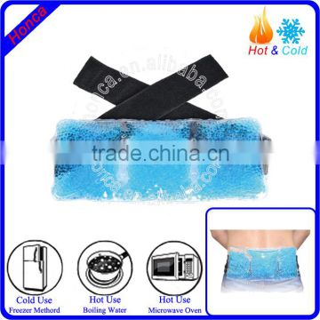 Hot/cold therapy gel bead lower back cold hot pack