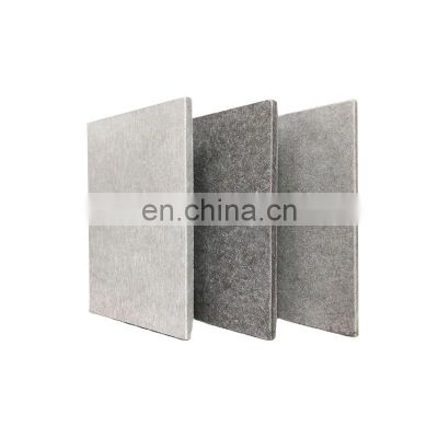 Cheap Non Inflammable 12Mm 16Mm 20Mm Siding Trims Wall Panel Decking Wood Grain UV Coated Fiber Cement Cladding Boards