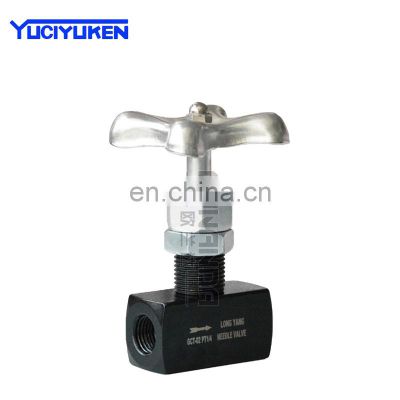 Hot-selling straight-through flow control valve GCT-02-32/GCTR-02-32 right-angle needle valve