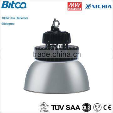 Best quality CE UL 100W 80W 60W led high bay super bright, 60W industrial LED high bay lighting for canopy lighting