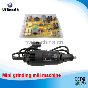 Mini grinding mill machine DIY electric hand drill machine mill manicure device Nail with 105 pcs Accessories