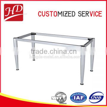 Cheap stainless metal furniture table frames made in China
